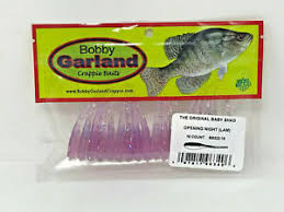 Details About Bobby Garland Crappie Baits Baby Shad Opening Night Bs222 18