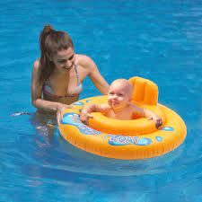 The first bath will be a sponge bath. Summer Baby Float Pool 2 Circles Rubber Duck Swim Seat Pool Toy Baby Bath Ring Float Swimming Pool Bath Toys For Kids Accessories Aliexpress