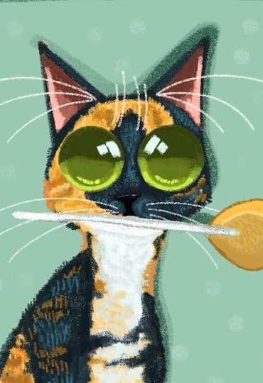 Funky Cat Art | TikTok