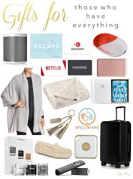 gifts ideas for the person who has