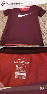Nike Dri Fit Shirt Size Medium Dri Fit Shirt Workout Shirts Shirts