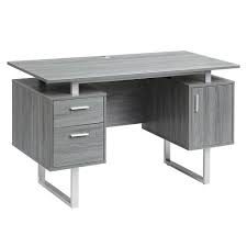 Learn to love mondays with modern home office design ideas. Modern Office Desk With Storage Gray Techni Mobili Target
