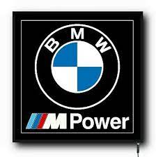 These badges will give your vehicle the sporty look. Bmw M Power Led Wand Licht Up Zeichen Logo Garage Automobilia M3 M4 M5 M6 Sport Eur 85 67 Picclick De