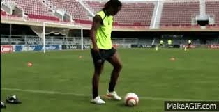 Make your own images with our meme generator or animated gif maker. Nike Football Presents Ronaldinho Crossbar Remastered On Make A Gif