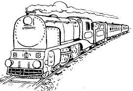 Teach your child how to identify colors and numbers and stay within the lines. Online Coloring Pages Locomotive Coloring Steam Locomotive With Wagons Train
