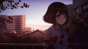 1920x1080 anime anime girls shigatsu wa kimi no uso miyazono kaori violin wallpaper jpg 160 kb. Anime Wallpaper 1920x1080 Anime Girls Short Hair Tree City Background Brown Eye Anime Wallpaper 1920x1080 Anime Background Anime Scenery