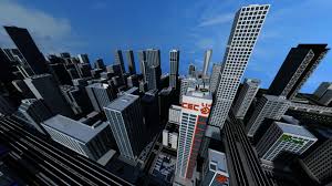 In my last couple instructables i had a world download and thought it would be good to have an instructable on how to downl. Minecraft City Wallpapers Top Free Minecraft City Backgrounds Wallpaperaccess