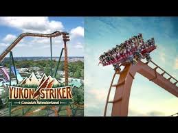 Yukon Striker World S Tallest Fastest Longest Dive Roller Coaster Canadas Wonderland 2019 Pov Yout In 2020 Canadas Wonderland Roller Coaster Scary Roller Coasters