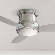 Flush mount ceiling fans are much fancier and attractive as compared to other fans. 52 Concept Ii Brushed Nickel Flushmount Led Ceiling Fan 19w24 Lamps Plus