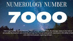 Numerology Number 7000 Numerology Numbers Numerology Numerology Birth Date