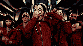 #money heist #haus des geldes #la casa de papel #el profesor #mine #don't ask me why i did a gif of my beautiful husband #i want to marry him #so bad. Money Heist Season 5 Where Did We Leave All Our Fave Characters Film Daily