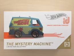 Never Opened Hotwheels Id Uniquely Identifiable Vehicles Series 1 Limited Run Collectible Scooby Doo The Mystery Machi Hot Wheels Hot Wheels Cars Toy Car