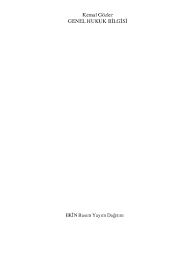 Pdf Kemal Gozler Genel Hukuk Blgs Ekn Basim Yayim Dagitim Beri Hukuk Academia Edu