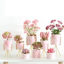 Maybe you would like to learn more about one of these? 1 Set Table Flower Pot Wedding Home Decoration Decor For Living Room Nordic Style Marble Pattern Pink Iron Ceramic Art Vase Vases Aliexpress