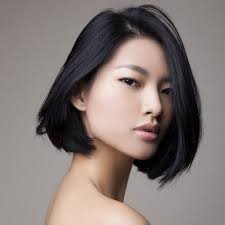 Magenta red side part bob. 19 Chic Asian Bob Hairstyles That Will Inspire You To Chop It All Off The Singapore Women S Weekly