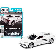 Most popular kitchen designs 2021 corvette convertible. 2020 Chevrolet Corvette C8 Stingray Arctic White Limited Edition To 13904 Pieces Worldwide 1 64 Diecast Model Car By Autoworld Walmart Com Walmart Com