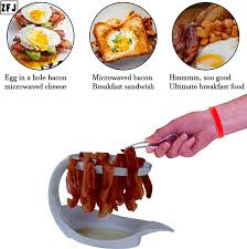 These ideas will inspire you to use all your bacon. 35 To Up Fat Reduces Rack Bacon Cooker Bacon Microwave For Inch 5 7 X 6 3 X 10 5 Tong Convenient Bonus A With Minutes In Bacon Crispy Make Tray Bacon Microwave Breakfast