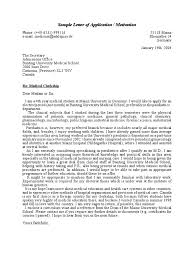 It can also serve as a scholarship letter format for school. Letter Of Motivation Medical School Service Industries