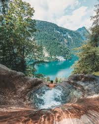 At the foot of the watzmann, in the middle of the mountains is the protracted königssee. Konigssee Bayern Germany Berchtesgaden Europe Travel Destinations Germany Travel Honeymoon Places