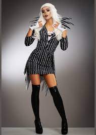 The absolute largest selection of fashion clothing, wedding apparel and costumes with quality guaranteed online! Womens Jack Skellington Style Gothic Skeleton Costume