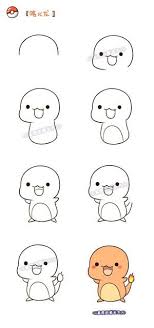 如何让画动物4 来自 基质的菊长大人 堆糖 美好生活研究所 pokemon drawings kawaii drawings cute drawings