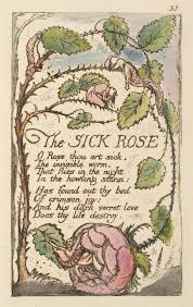 Songs Of Experience The Sick Rose William Blake Poems William Blake Art Rose Poems