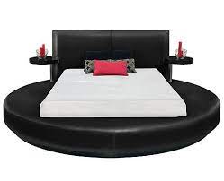 zaro bed queen black eurway modern furniture circle bed round beds modern platform bed