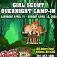Girl Scout Camp-In event in Whitman, MA