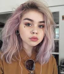 For example, making your bangs and front layers blond, and keeping the rest of your hair black. Pastel Pink Dip Dye Tumblr Pastel Pink Hair Scene Hair Cool Hair Color