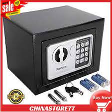 Fire rating suhu 1500°c tahan bongkar. Jual Brankas Mini Safety Box Mini 2 Kunci Brankas Uang Kotak Penyimpanan Kab Lumajang Tari Mau Tokopedia