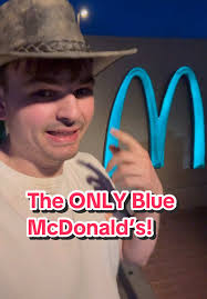 Does Vegas Have A Blue Mcdonalds Burger