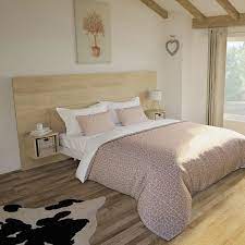 Découvrez nos têtes de lit en promotion avec des nouveautés toute l'année et dans tous les magasins but. Ensemble Tete De Lit 160 Cm 2 Chevets Chene Cigare Brut Kazed