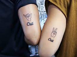 Just chill tattoo by yeahdope. Chill Chill Artist Fonluang Inbox Fb Minimal Tattoo By St Martinphone 0886708953 Font Fonttat Wrist Tattoos For Guys Small Hand Tattoos Brother Tattoos