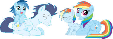 Owl's well that ends well 25. Corrected Pixel Art Soarin X Rainbow Dash Child By Theharibokid On Deviantart