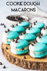 Cookie Dough Macarons Recipe Macaron Recipe Macarons Cookie Dough