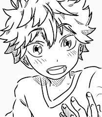 Here's a set of free printable alphabet letter images for you to download and print. Hinata Shouyou Is Happy Coloring Page Anime Coloring Pages