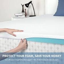 It works well for me. Buy Mattress Topper Short Queen Rv Queen 3 Inch High Density Memory Foam Bed Topper Mattress Pad With Removable Washable Cover Medium Firm Ruuf Online In Turkey B08jg54yqs