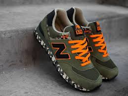 New Balance 574 Camo Olive Orange Eu Kicks Sneaker Magazine Camo Shoes New Balance 574 New Balance