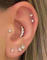 Conch Tragus Cartilage Piercing Ear Jewelry Cool Ear Piercings Body Piercing Jewelry
