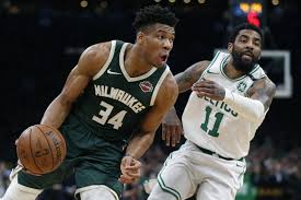 Born december 6, 1994) is a greek professional basketball player for the milwaukee bucks of the national basketball association (nba). Giannis Antetokounmpo Bucks Take 3 1 Series Lead Vs Kyrie Irving Celtics Bleacher Report Latest News Videos And Highlights
