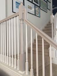 Are you guilty of leaving your stairs simple rather than sensational? Chalk Paint Bannister The House Of Figs Painted Staircases Staircase Design House Stairs