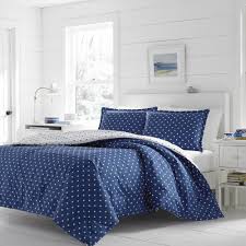 Black And White Polka Dot Comforter Queen Blue White Polka Dot Theme Comforter Full Queen Set Chic Modern Fun Polkadot Spot Bedding Small Spots Circle Dots The Comforters Polka Dot Theme Blue And White