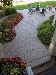 Top 50 Best Stamped Concrete Patio Ideas Outdoor Space Designs Patio Garden Design Small Patio Garden Patio Garden