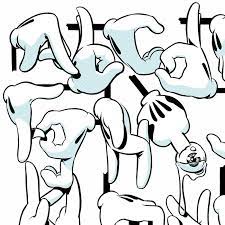 We try to provide you with enough keyboard shortcut knowledge that your hand rarely moves over to your mouse, but let's face it—the right mouse can be a great thing. Og Slick Hand Alphabet Standard Editon By Slick Graffiti Characters Graffiti Lettering Graffiti Lettering Fonts