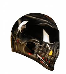 See more ideas about skull motorcycle helmet, helmet, skull. Ghost Reaper Skull Custom Airbrushed Motorbike Helmet