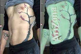 They certainly have strong feminine characteristics which are why women love them, but it's not a tattoo idea that should be generalized. This Guy S Cherry Blossom Tattoo Is An Arizona Iced Tea Fail