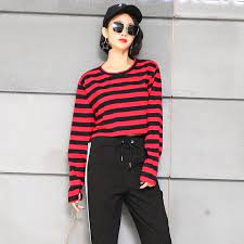 Red shirt, a minor character who, according to the other kill team members, is probably going to get killed in a variety of gory ways. Red Black Striped Shirt Lisa Blackpink K Fashion At Fashionchingu From Fashionchingu On 21 Buttons
