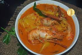 Udang Galah Masak Lemak Nenas Thai Thai Pineapple Yellow Curry