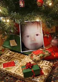 I'm at a loss for ideas. Christmas Gift From Baby To Give To Family And Friends