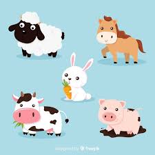 Maybe you would like to learn more about one of these? Hand Drawn Farm Animal Collection Free Vector Premium Vector Freepik Vector Hand Nature Animal Hand Drawn How To Draw Hands Animal Clipart Farm Animals